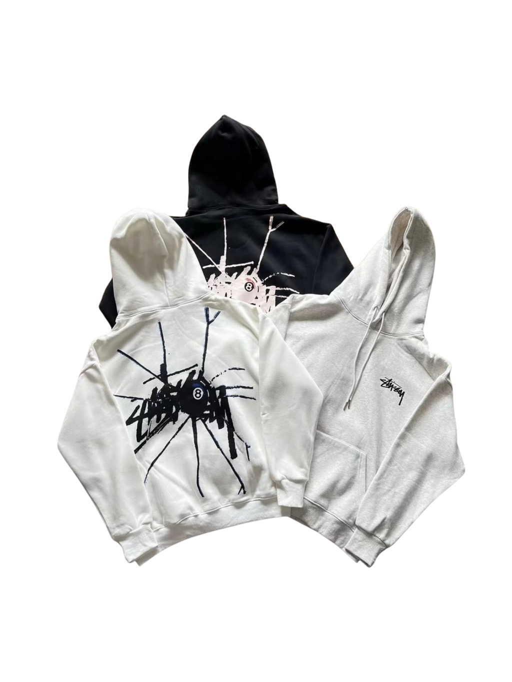 Stussy shattered hoodie