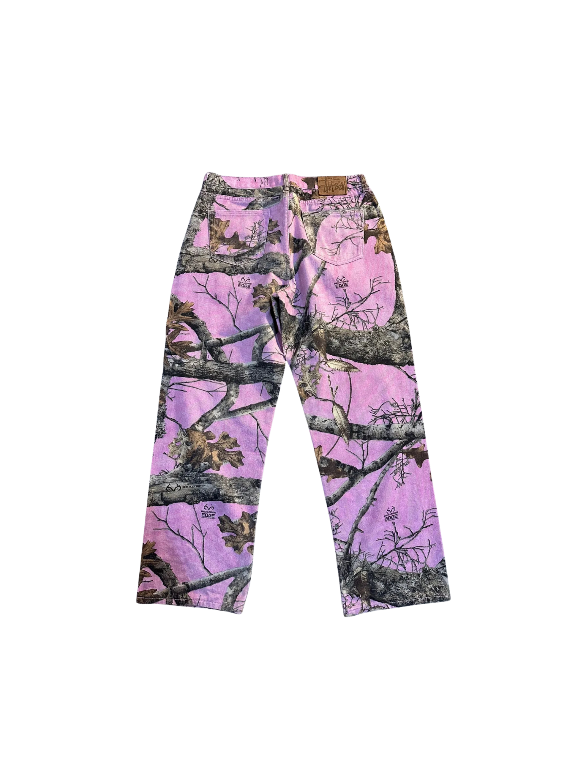Stussy Real Tree Pants in Pink
