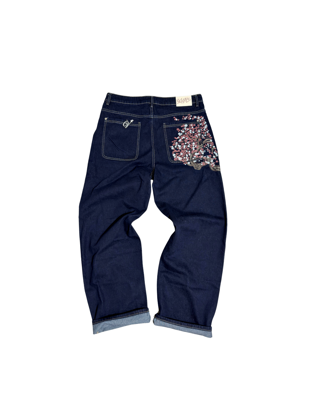 Derschutze Sakura Blossom Jeans