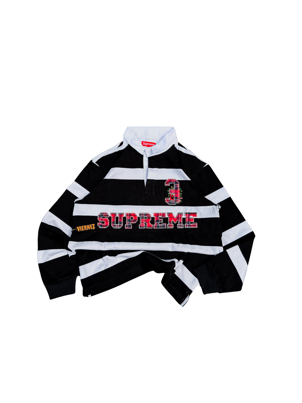 Supreme Stripe Rugby Polo Longsleeve
