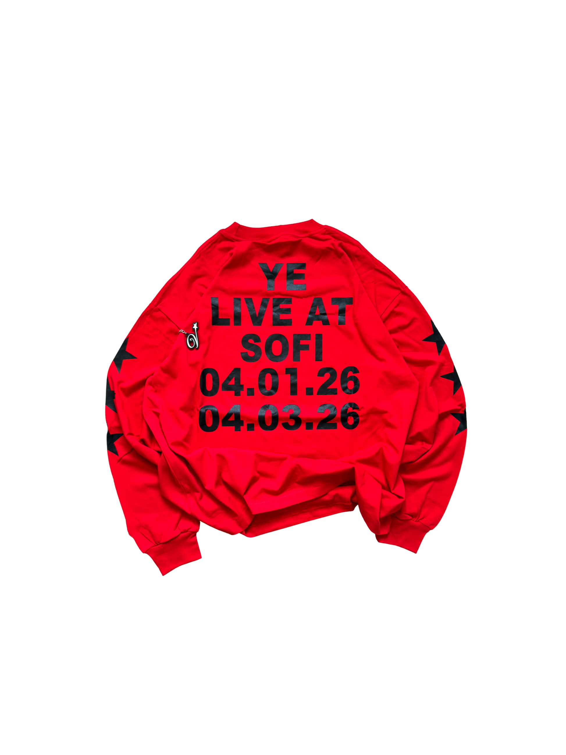 Kanye West Bully LS-03 Mask Longsleeve Red