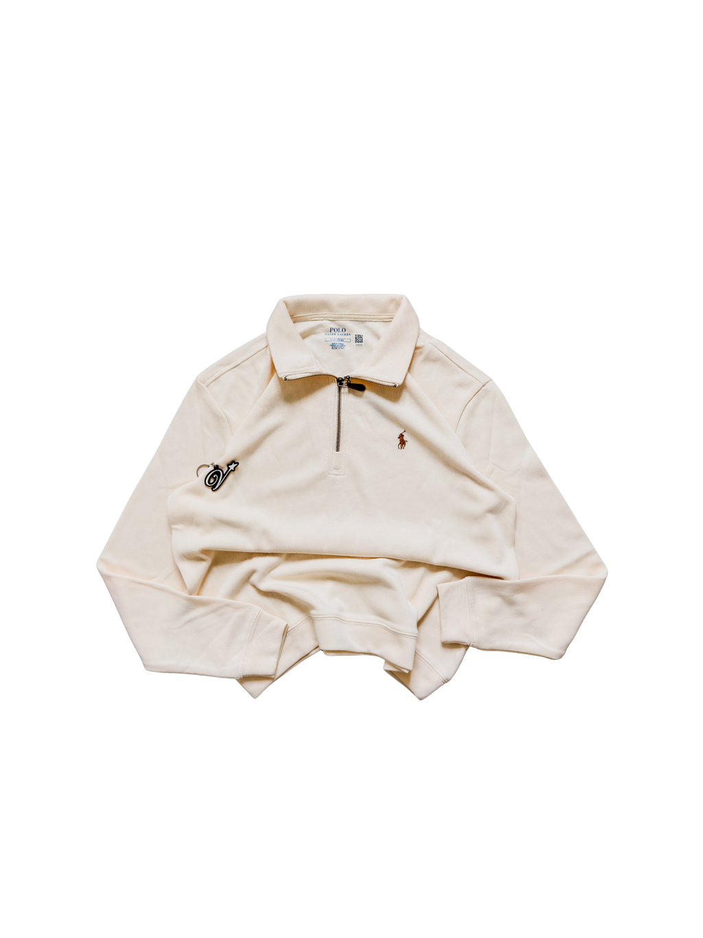 Cench's Ralph Lauren Half Zipped Apricot