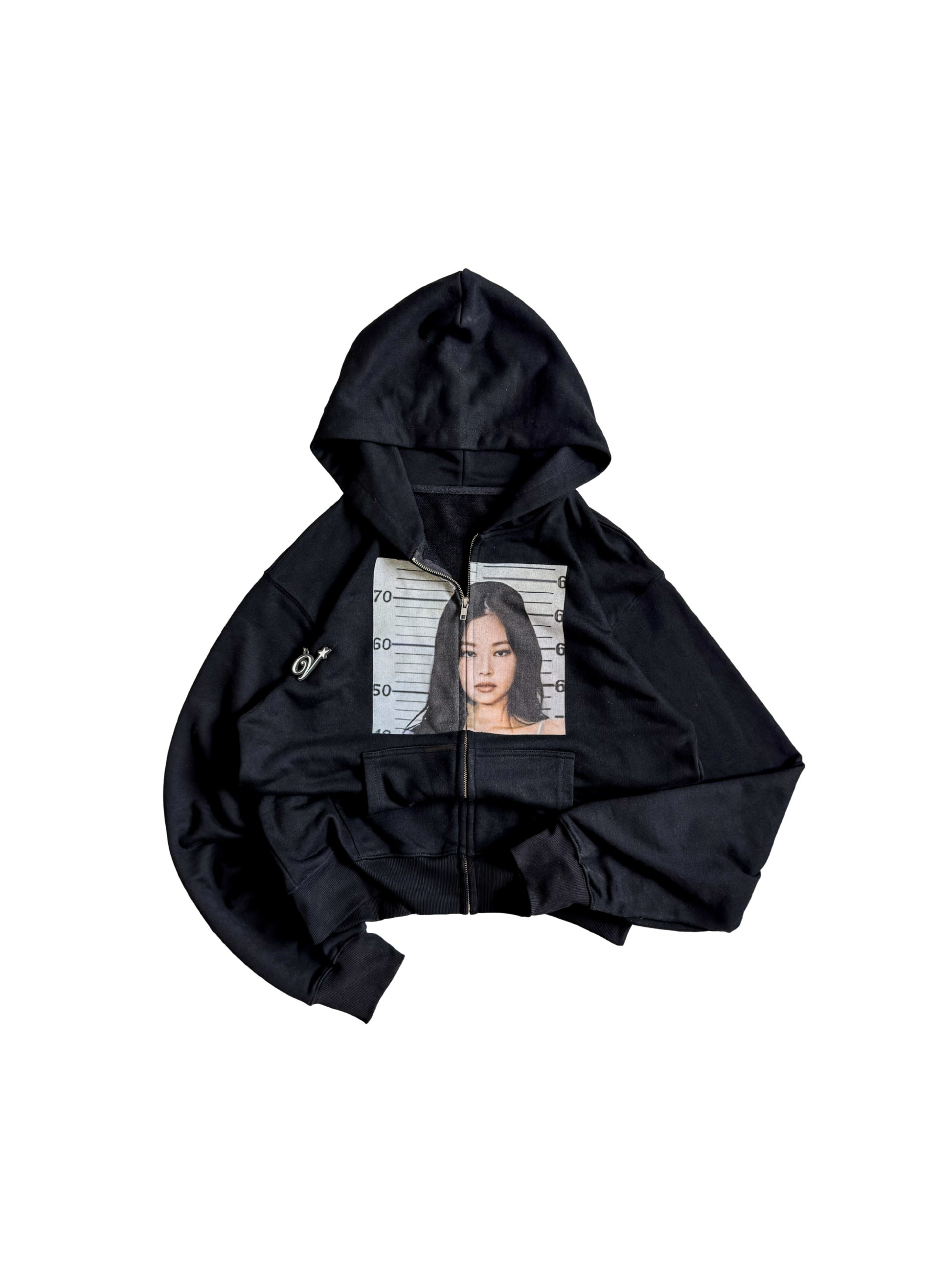 Free Jennie Kim Zip Up Hoodie