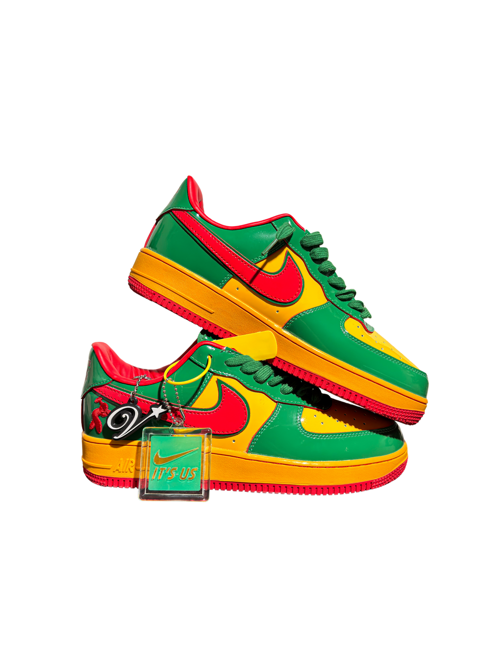 Nike AF1 x Lil Yachty Concrete Boys Lucky Green