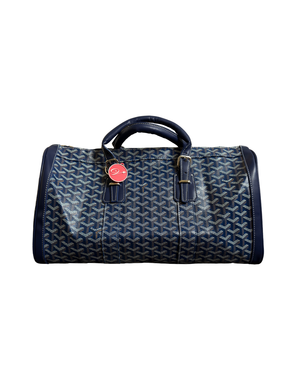 Goyard Boston 45 Duffle Bag in Navy Blue