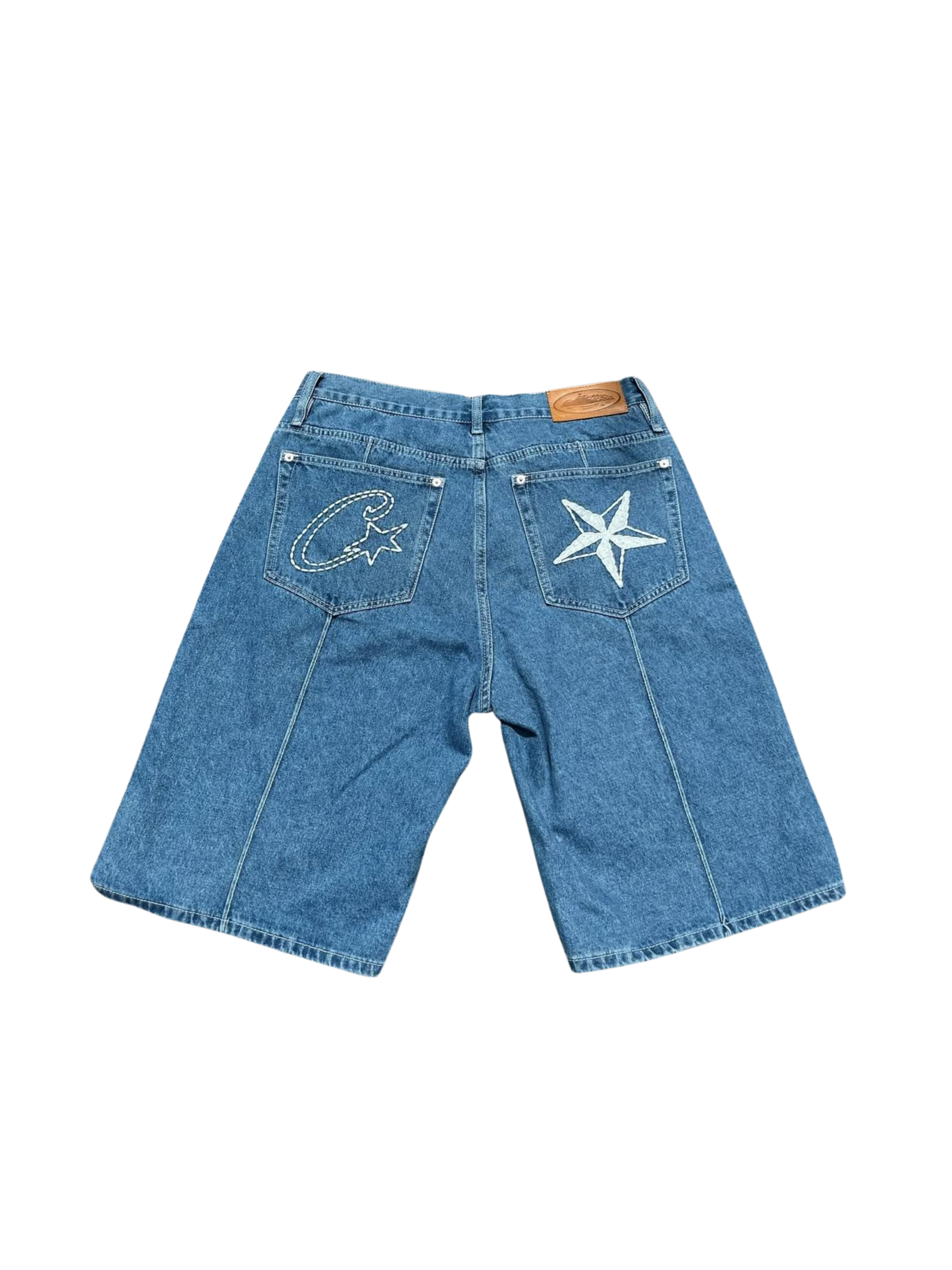 Corteiz wide leg jorts