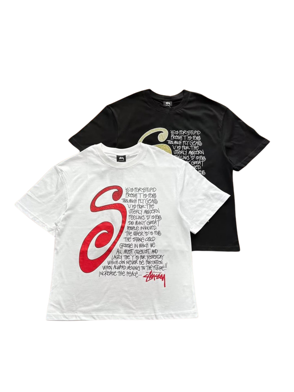 Stüssy talk S tee