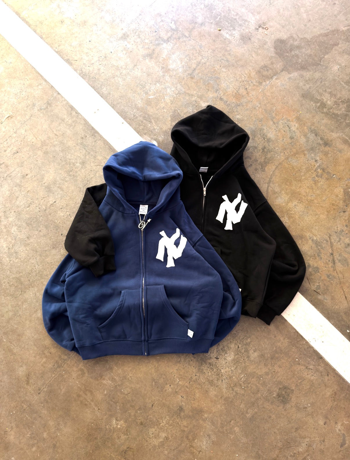 AKIMBO "Yankee Noodle" Zip Up Hoodie