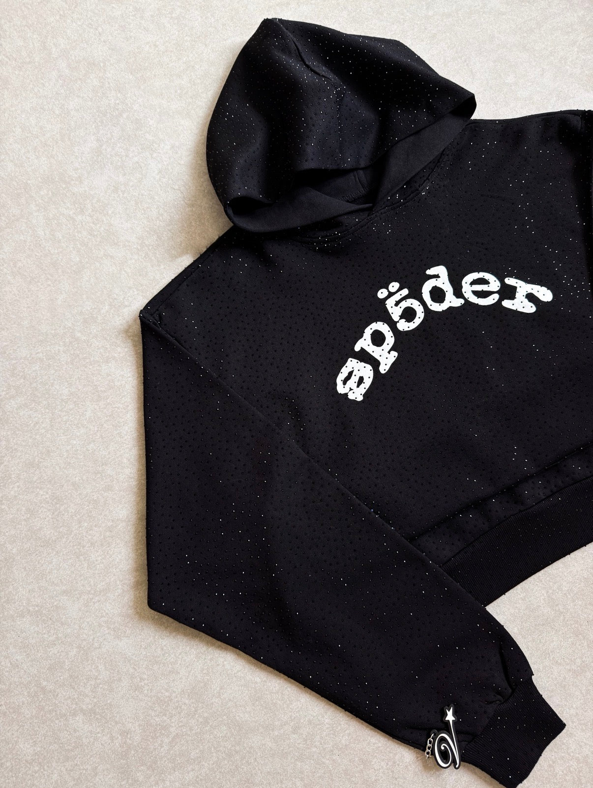 Sp5der VVS Rhinestone Hoodie