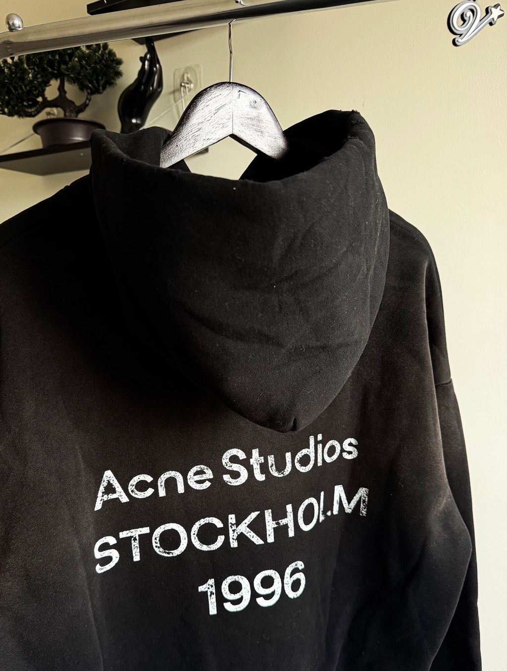 Acne Studios Stockholm 1996 DistreZip Up Hoodie