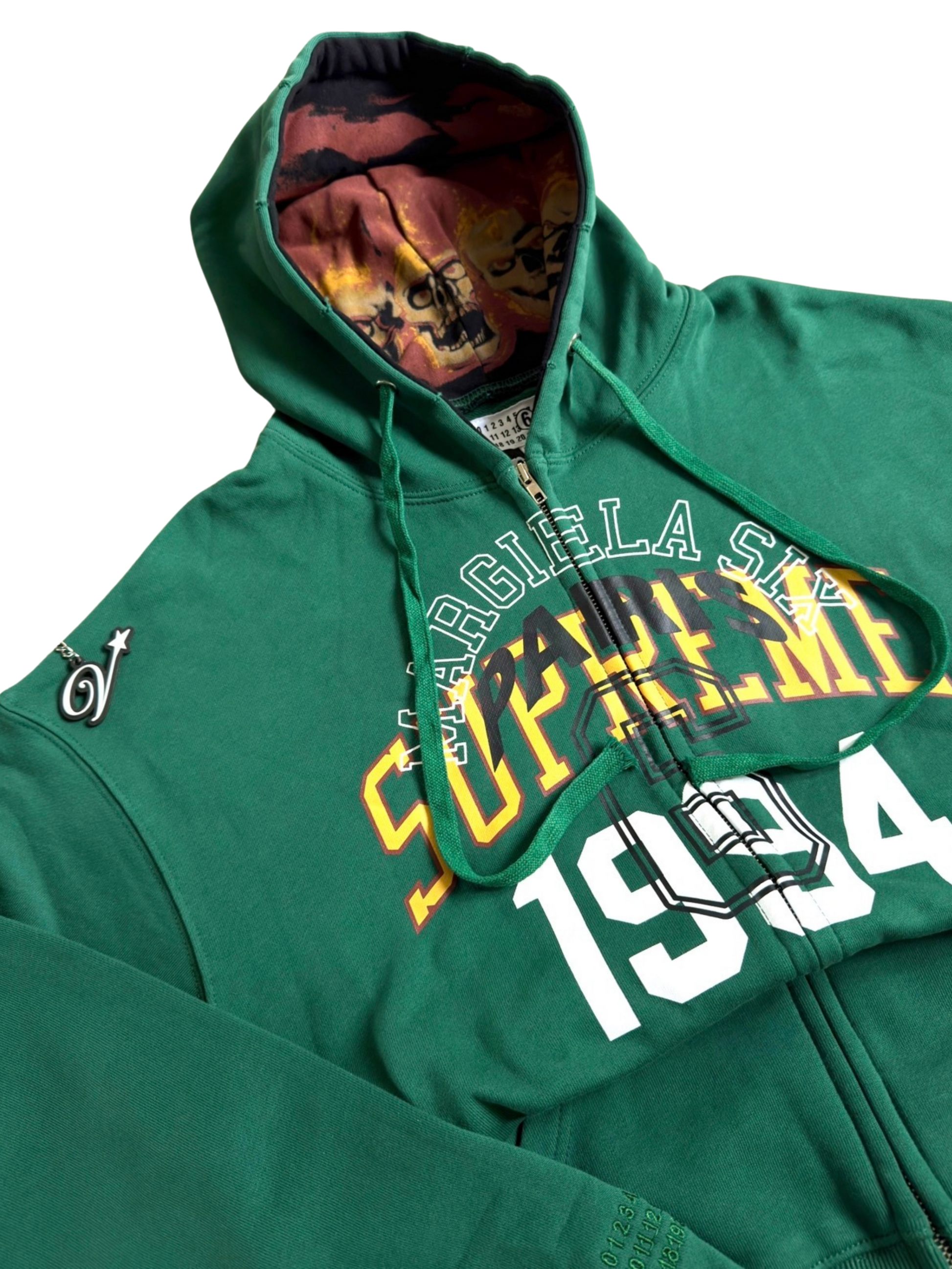 Supreme MM6 Maison Margiela Zip Up Hoodie