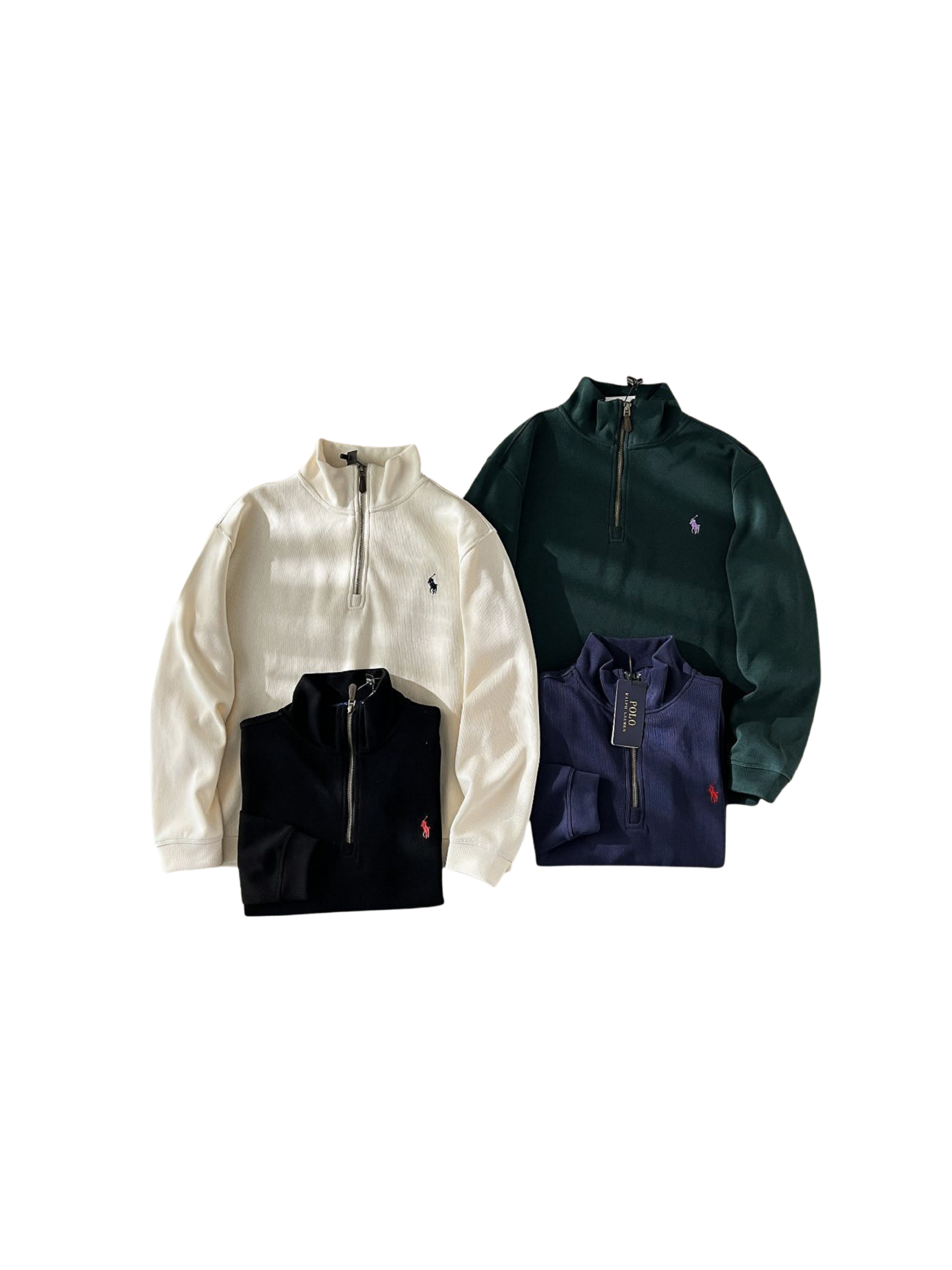 RL Half zipped jumper