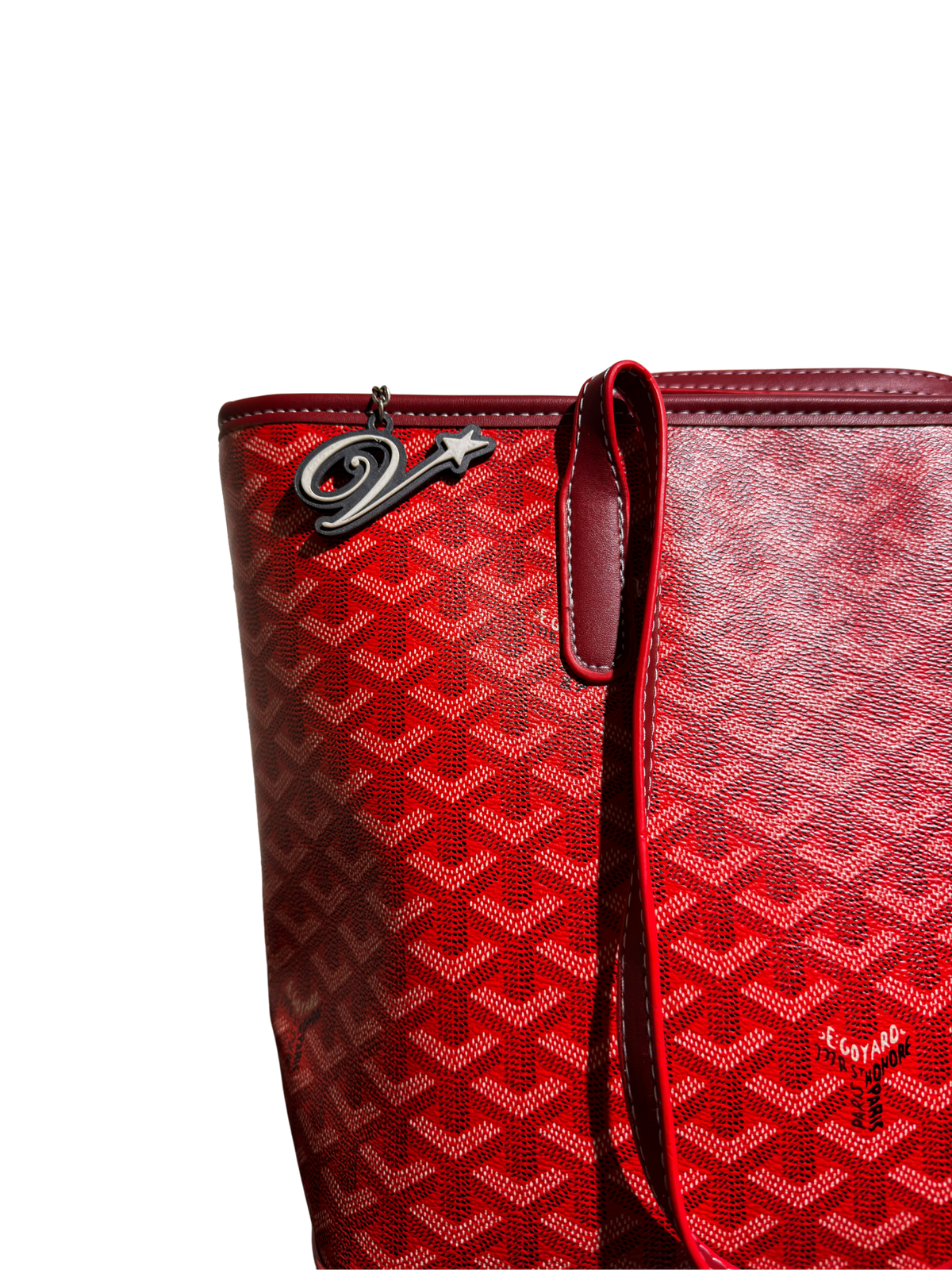 Goyard Saint Louis Tote Bag Red