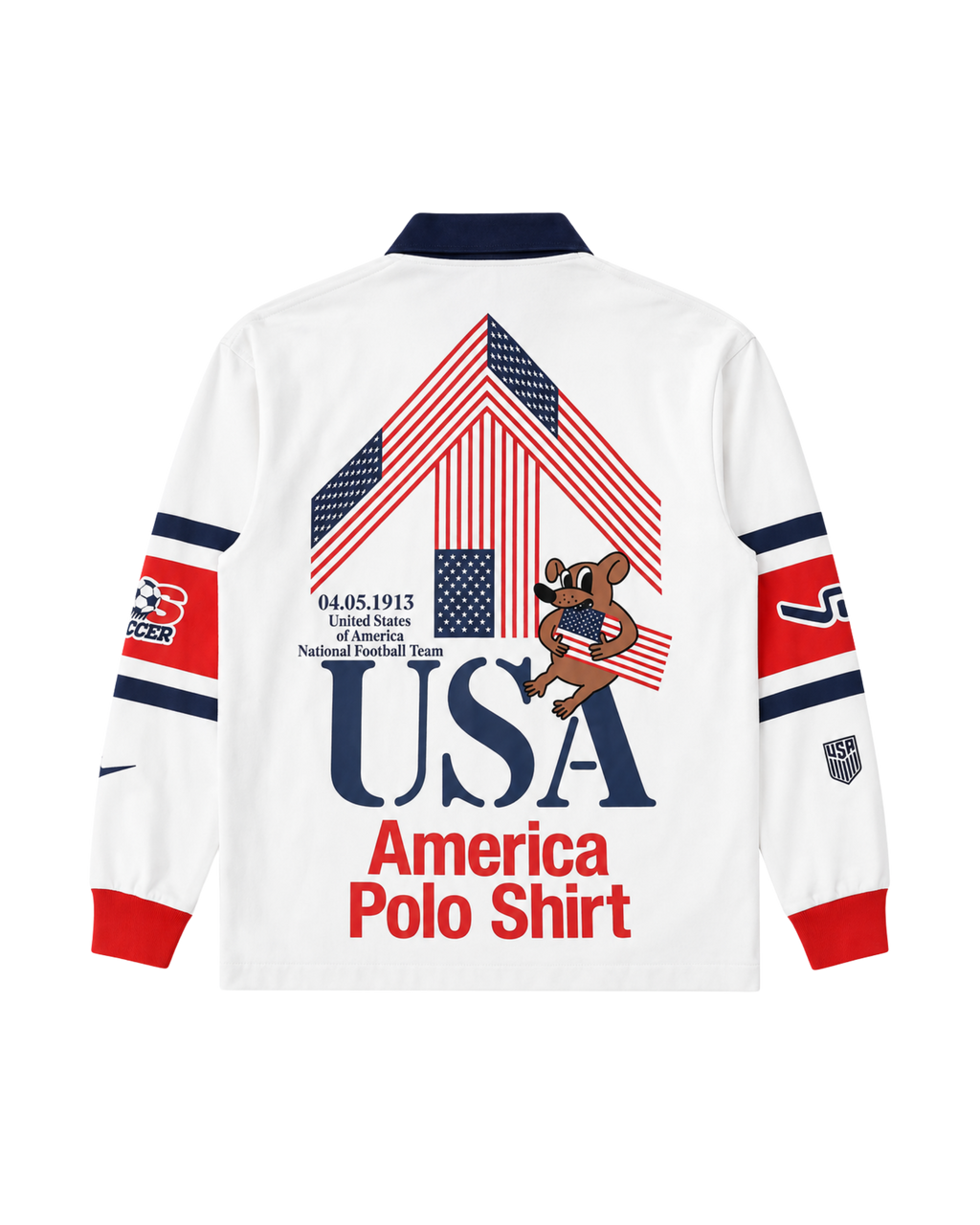 Nike x Virgil Abloh Archive USA Long Sleeve Rugby