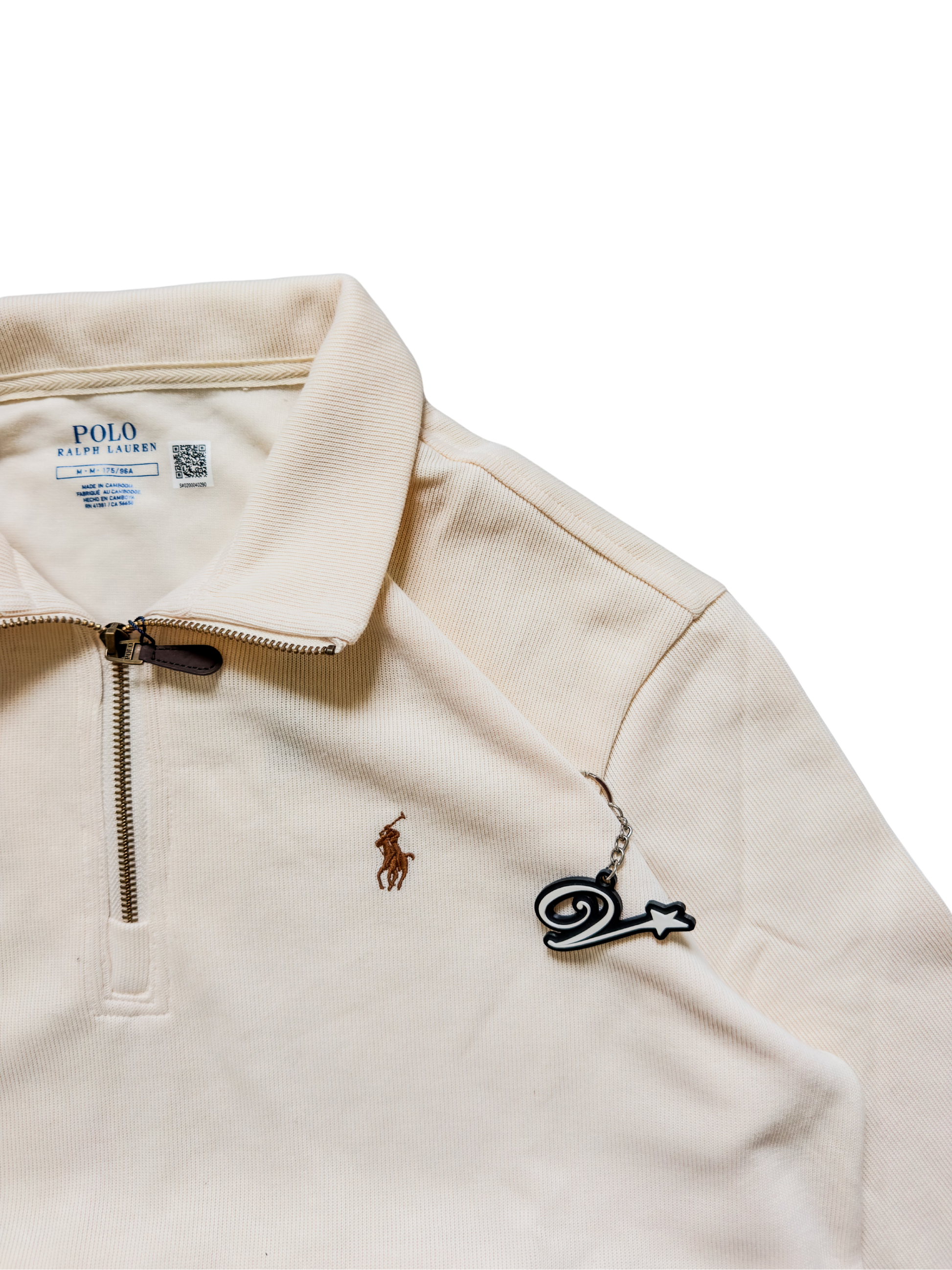 Cench's Ralph Lauren Half Zipped Apricot