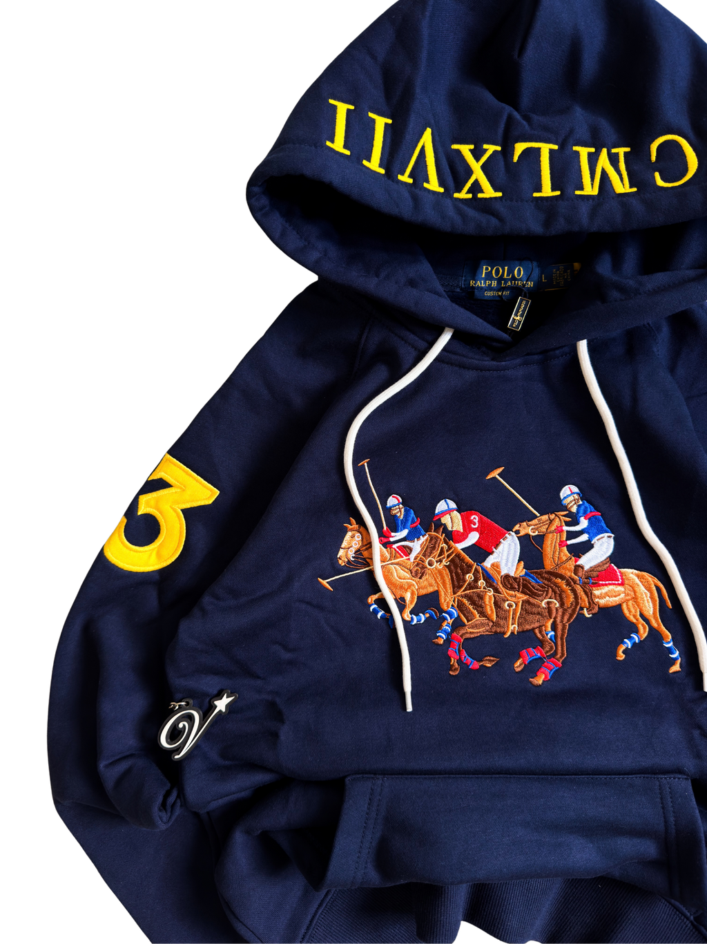 Polo Ralph Lauren Triple Pony Hoodie Large - ON HAND