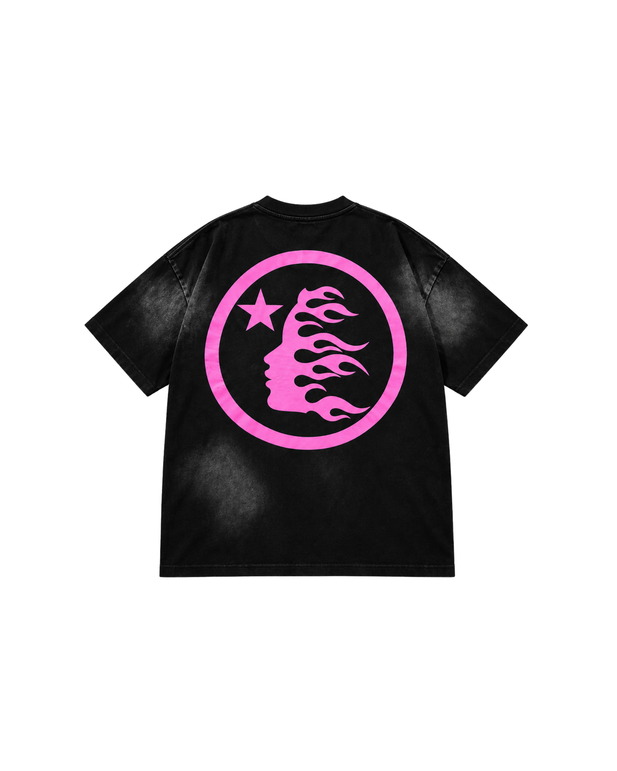Hellstar Classic Rhinestone Tee Pink