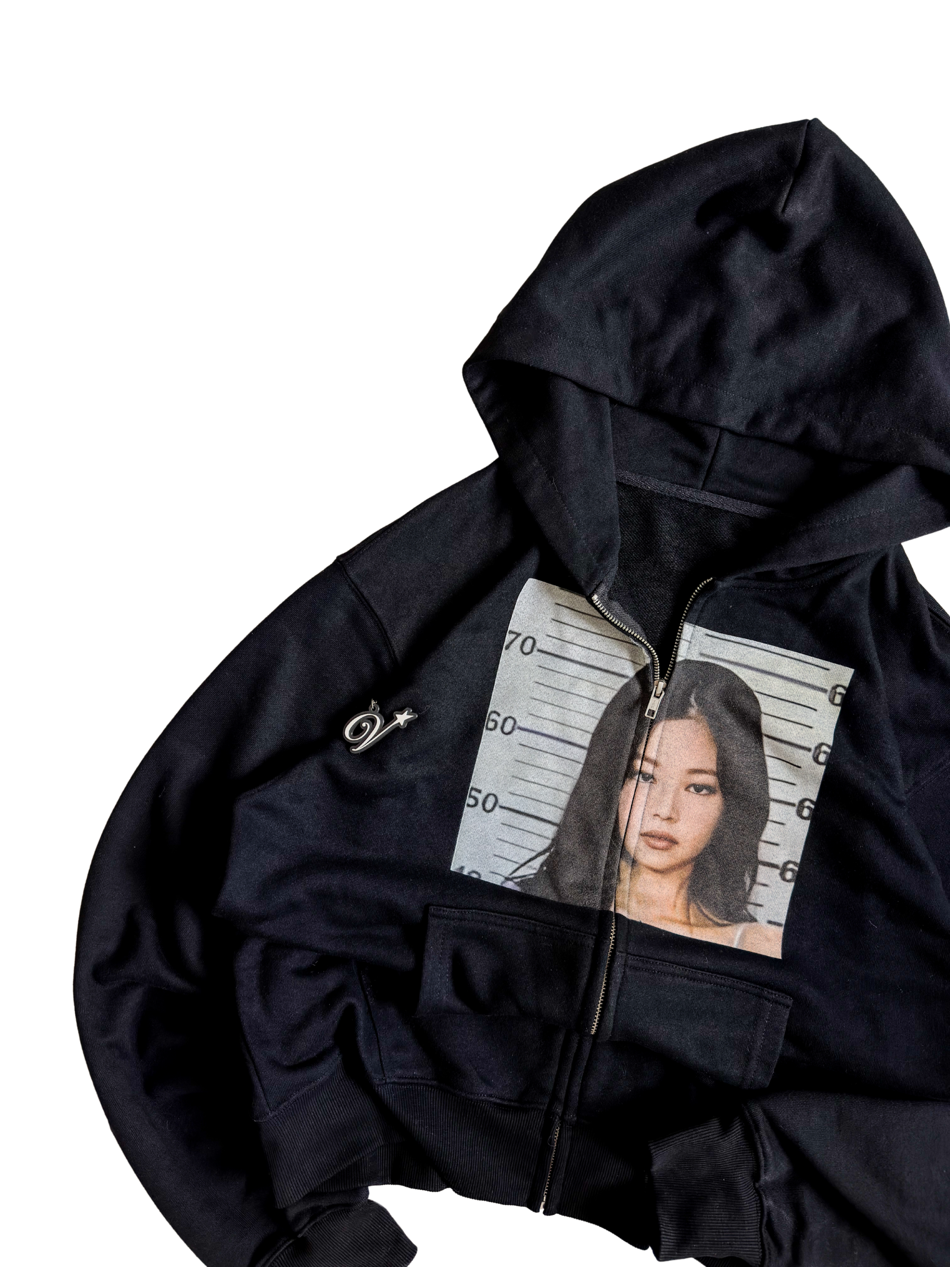 Free Jennie Kim Zip Up Hoodie