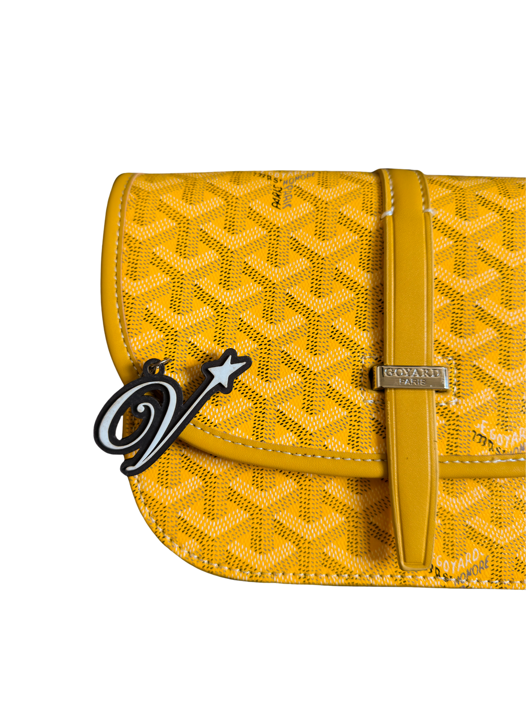 Goyard Belvedere Crossbody Bag in Yellow