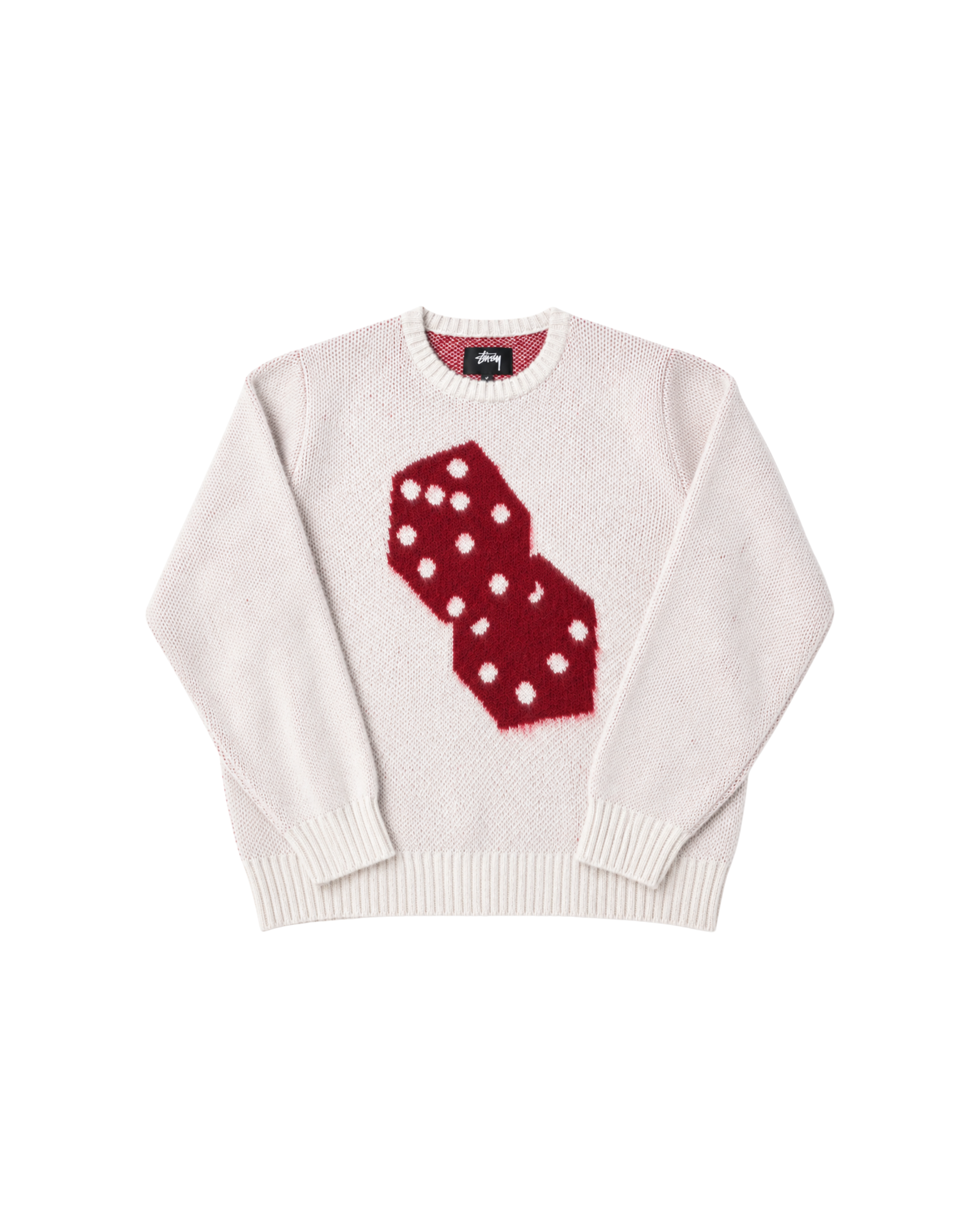 Stüssy dice mohair sweater