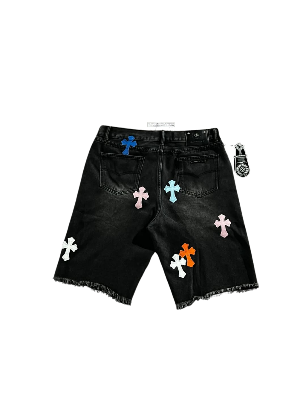 CH Multi-color denim shorts