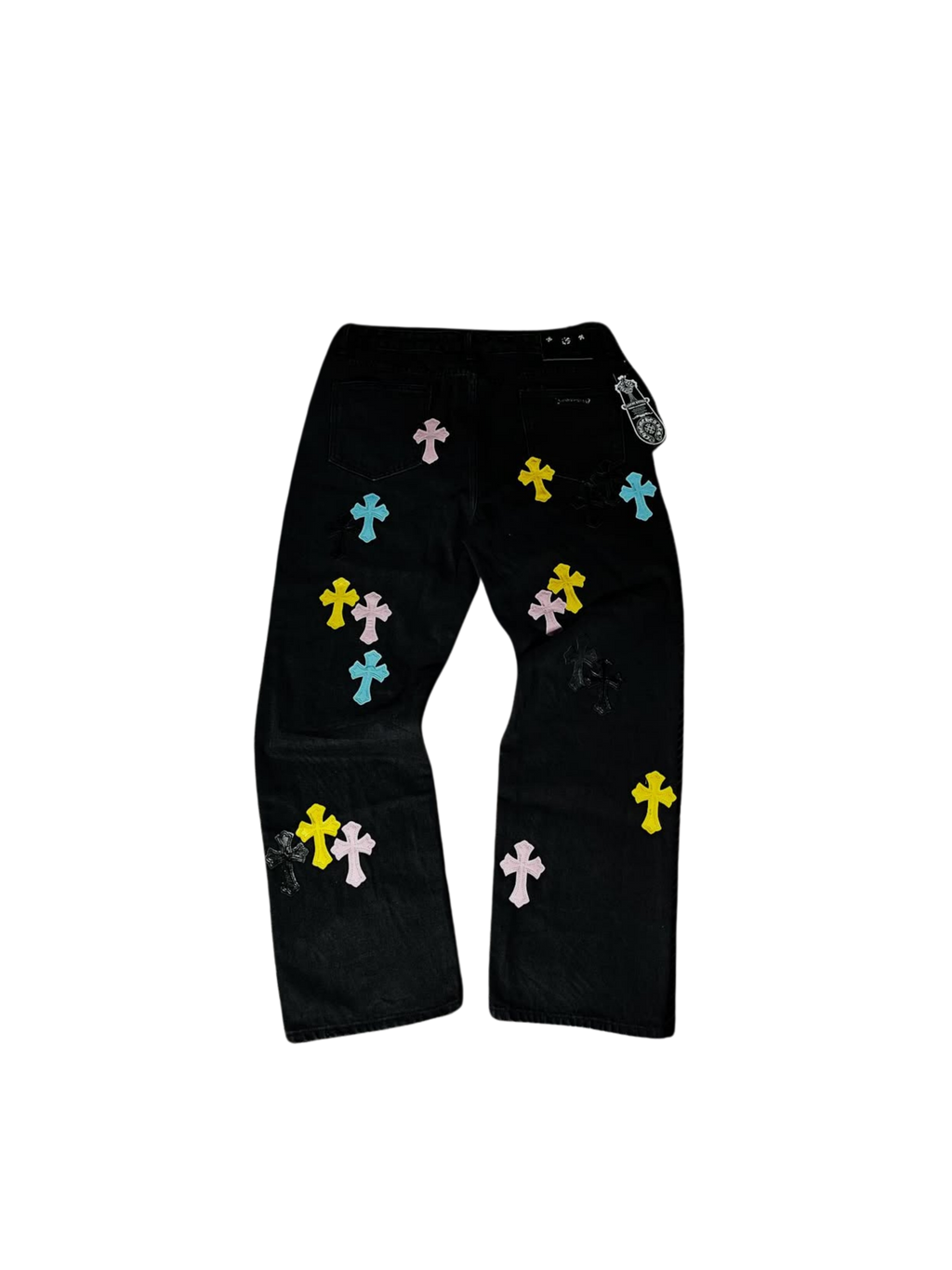 Chrome Heärts Multi-Color Cross Pants