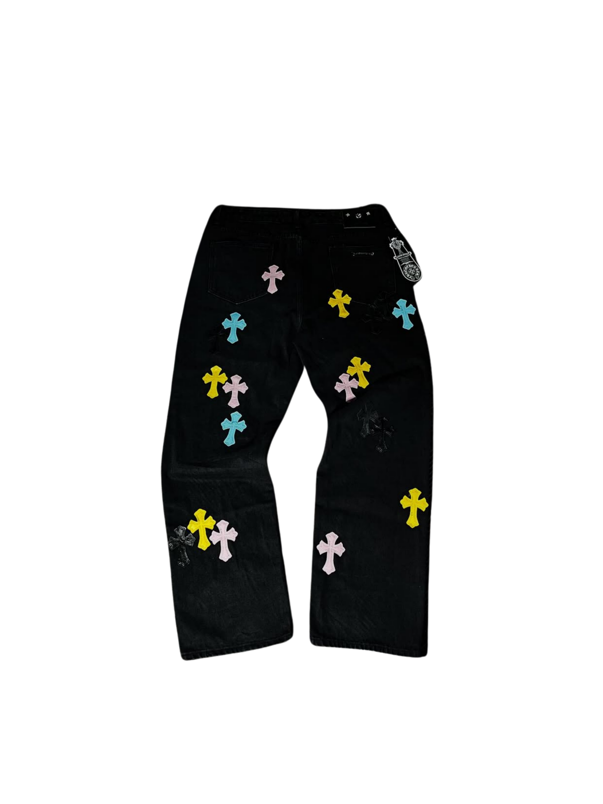 Chrome Heärts Multi-Color Cross Pants