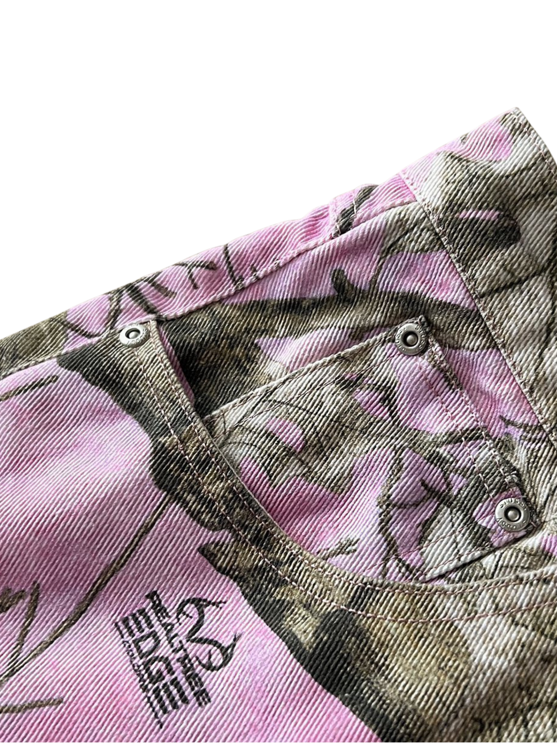 Stussy Real Tree Pants in Pink
