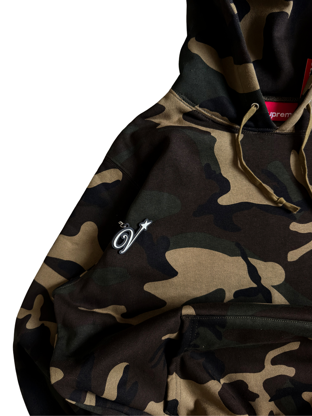 Supreme "Camo" Appliqué Hoodie
