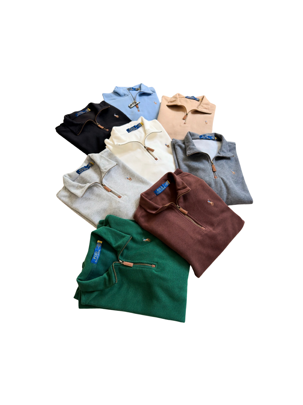 Ralph Lauren Half Zipped Jumper - New tones