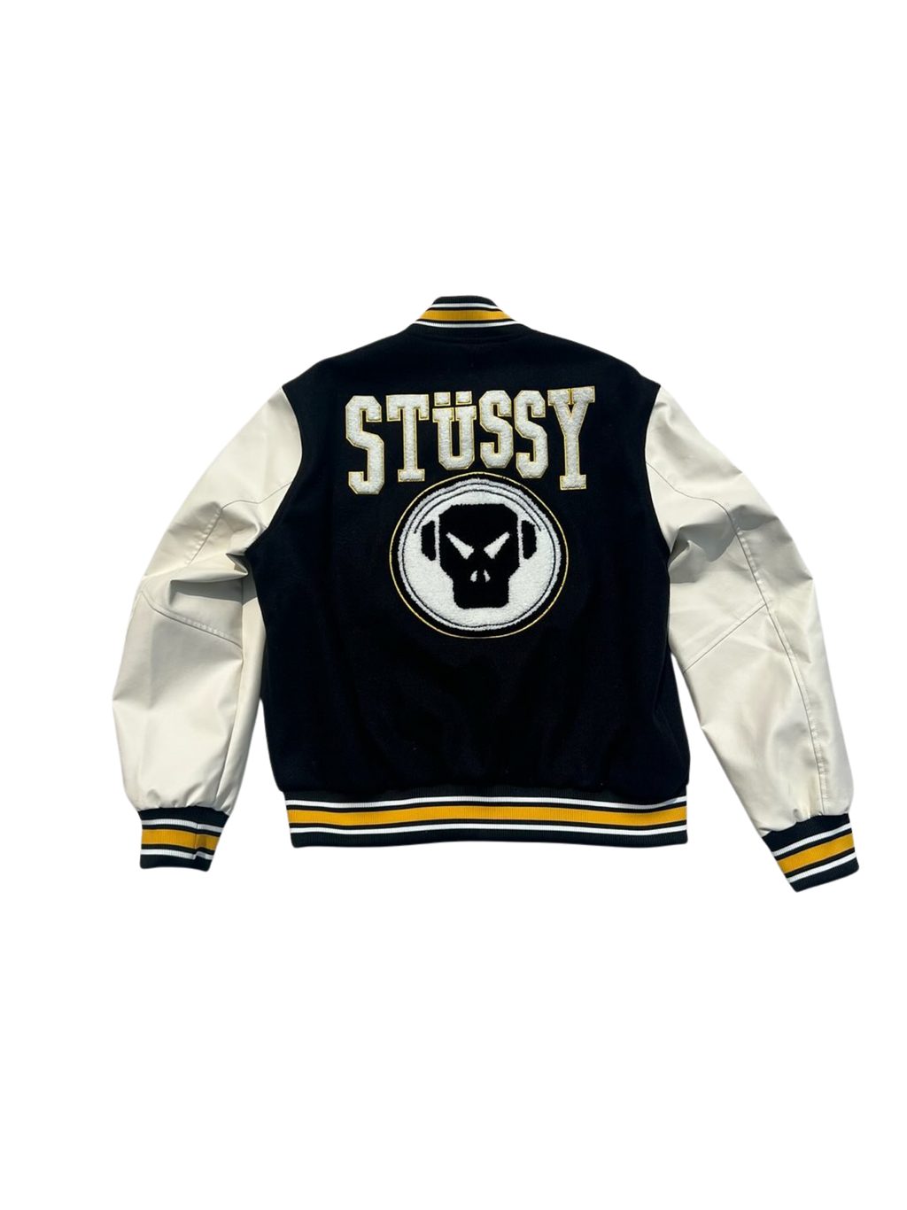 Stüssy x Goldie metalheadz varsity jacket