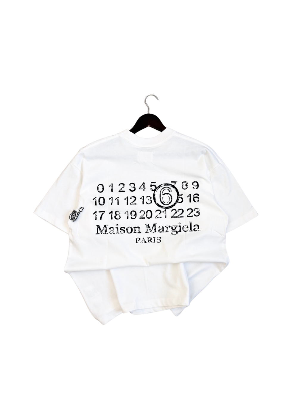 Maison Margiela Signature Box Tee WHITE MEDIUM - ON HAND