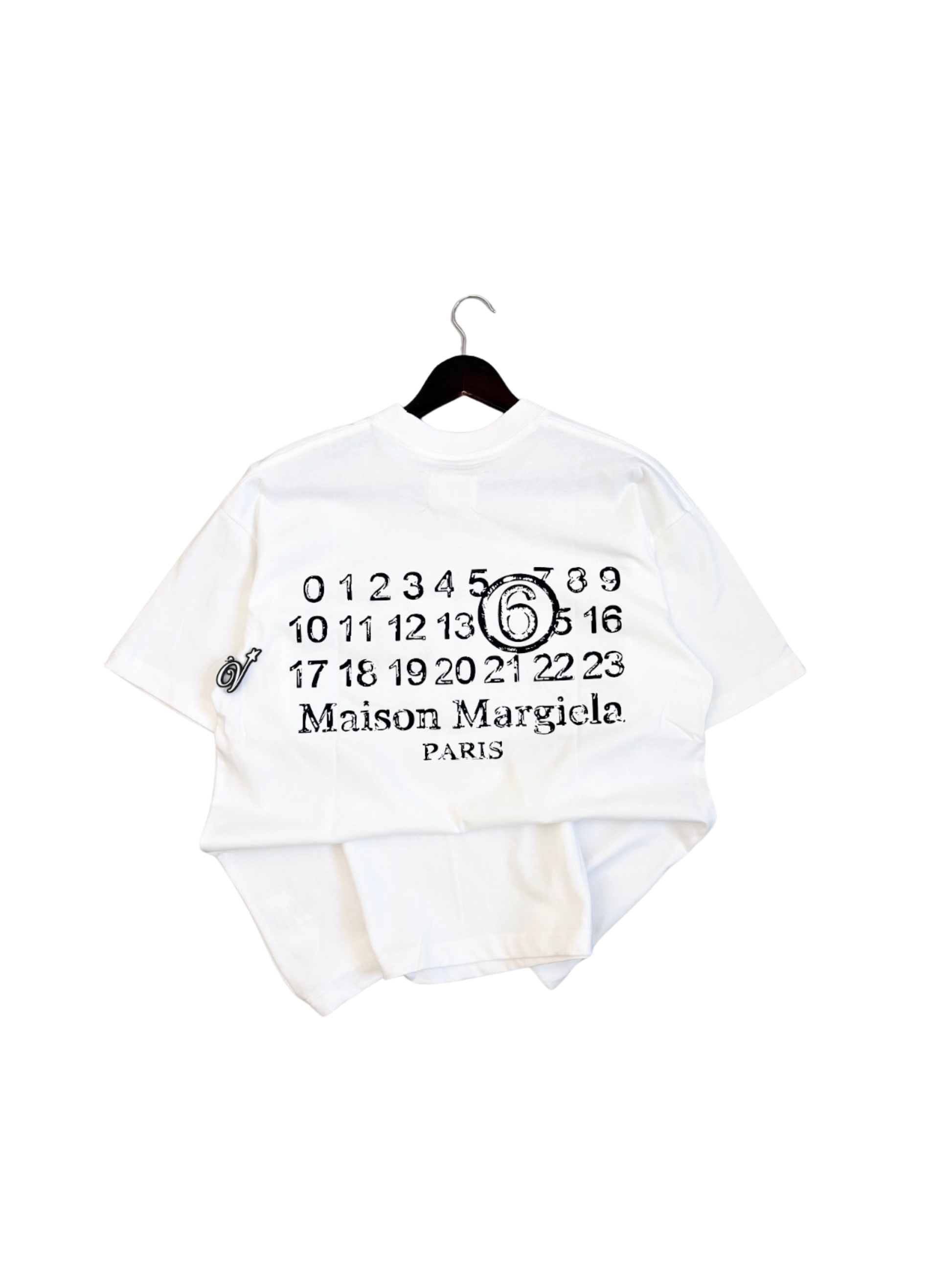Maison Margiela Signature Box Tee WHITE MEDIUM - ON HAND