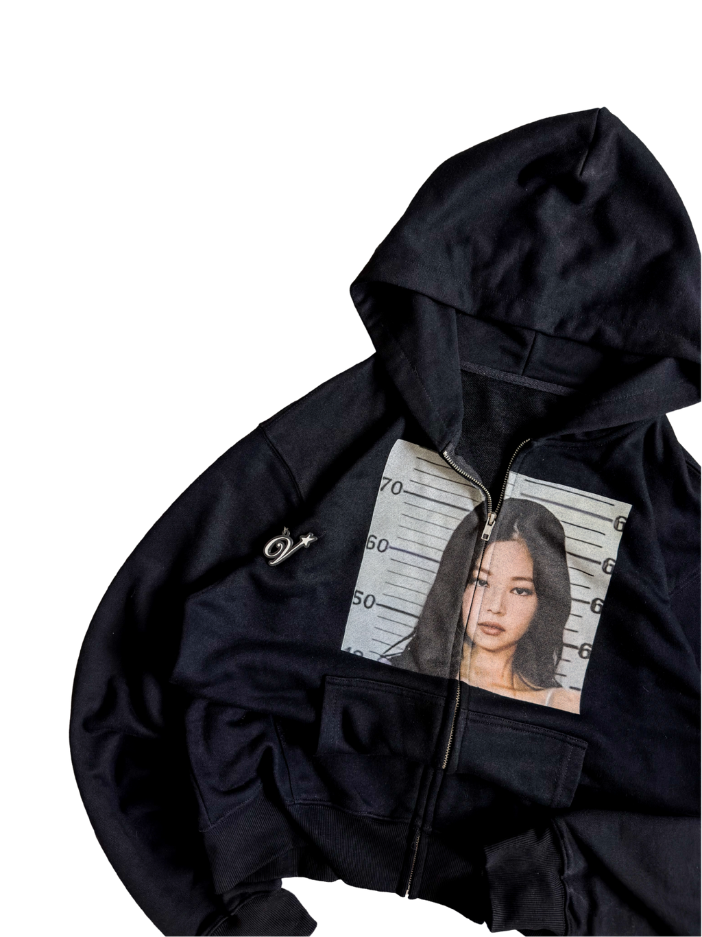 Free Jennie Kim Zip Up Hoodie