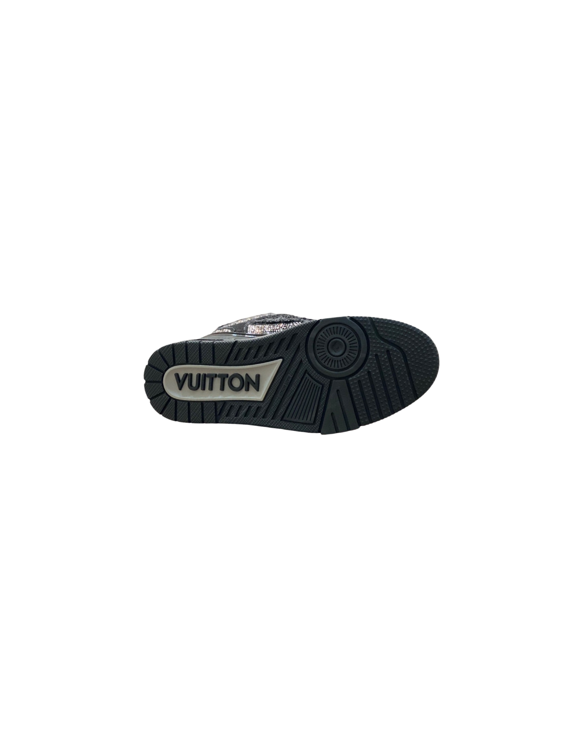 Louis Vuitton Skate Trainer Black Swarovski Monogran Sneaker