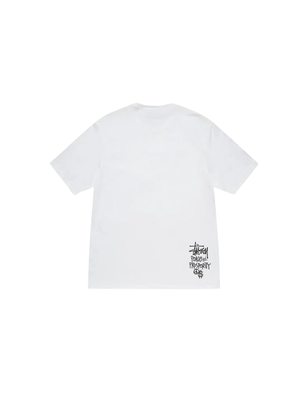 STUSSY PEACE AND PROSPERITY TEE