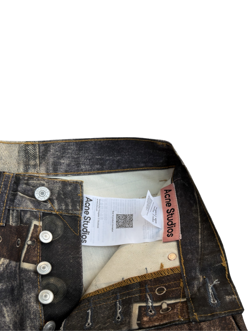 Acne Studios - Pentyone M Tlo Brown Chaps Jeans