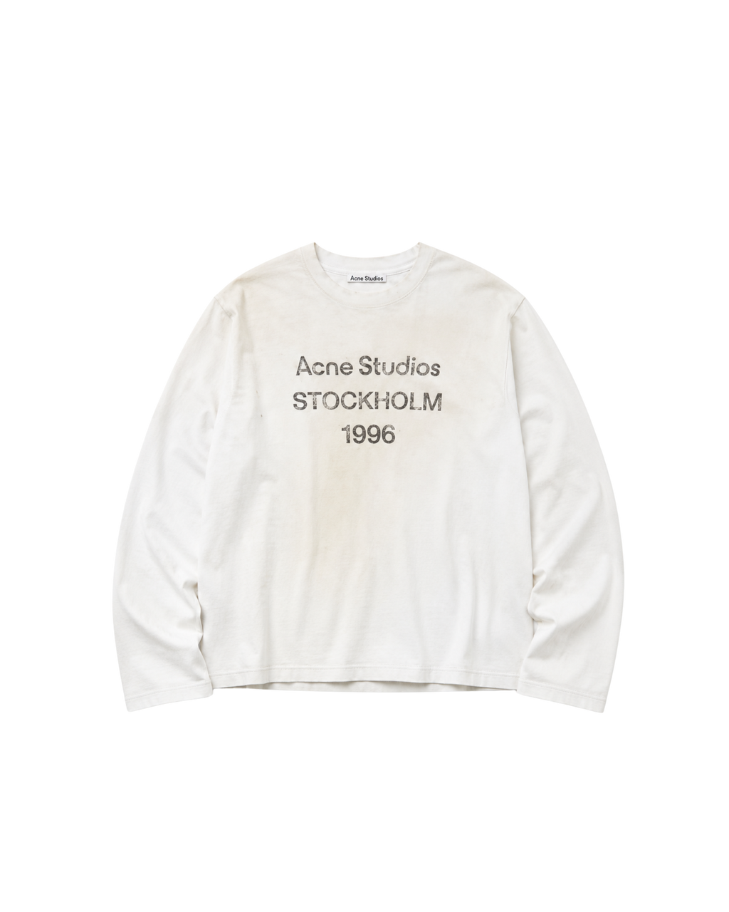 Acne Studios Edden 1996 Distressed Longsleeve