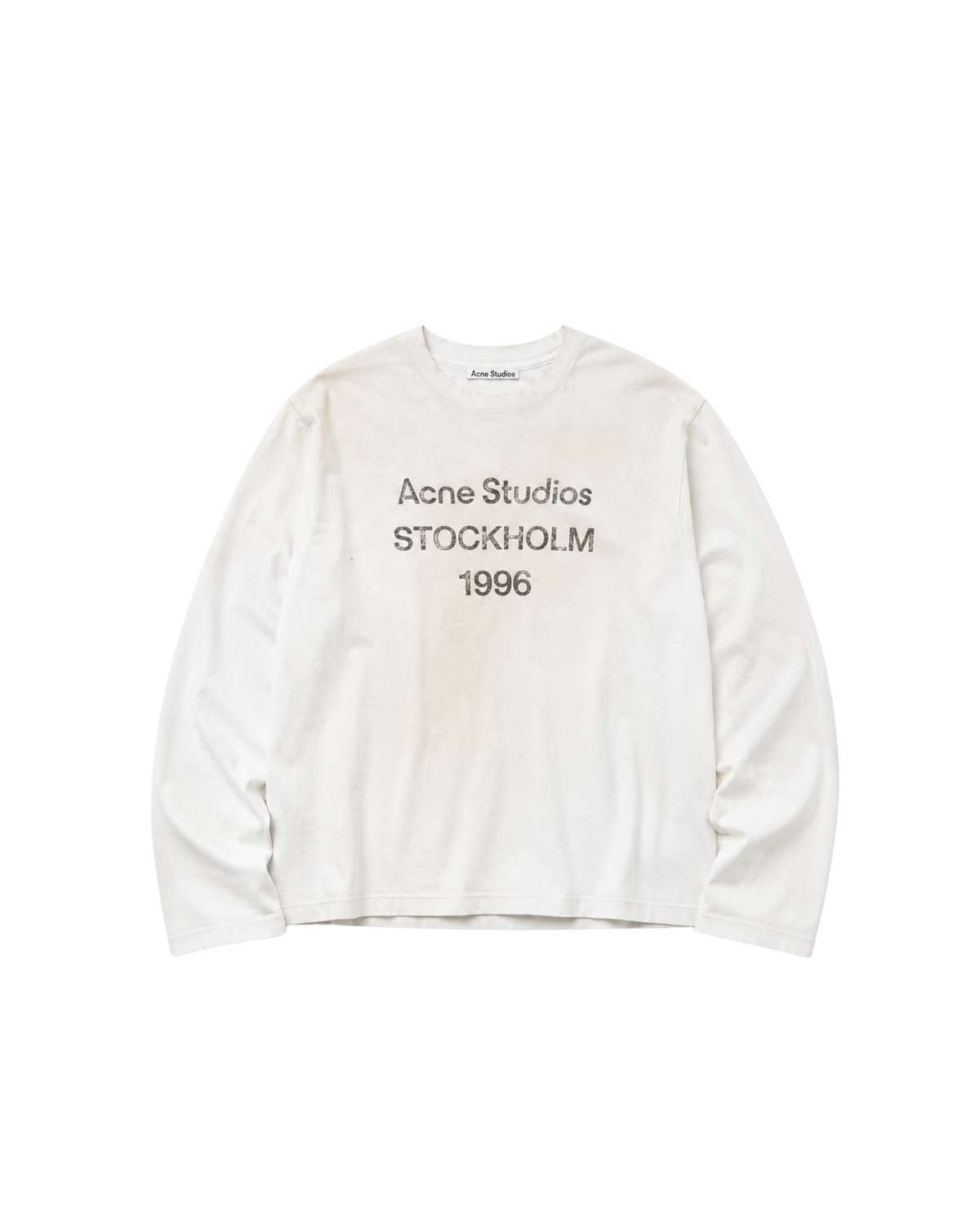Acne Studios Edden 1996 Distressed Longsleeve