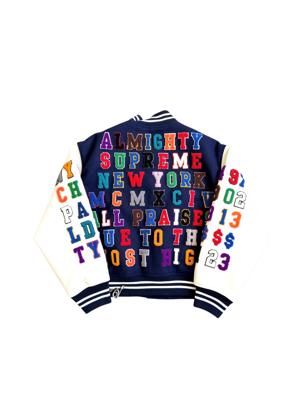 Supreme Praises Varsity Jacket
