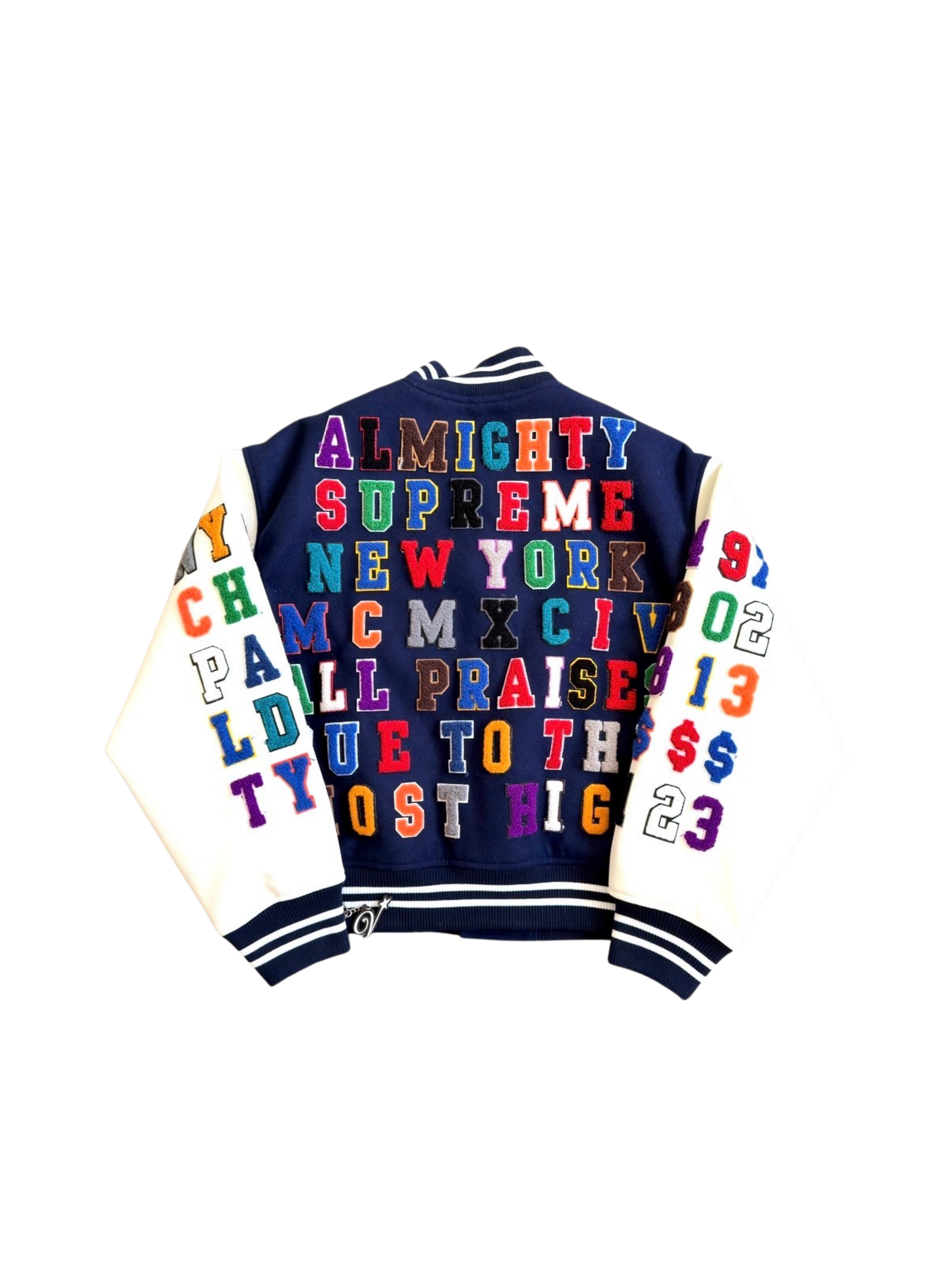 Supreme Praises Varsity Jacket