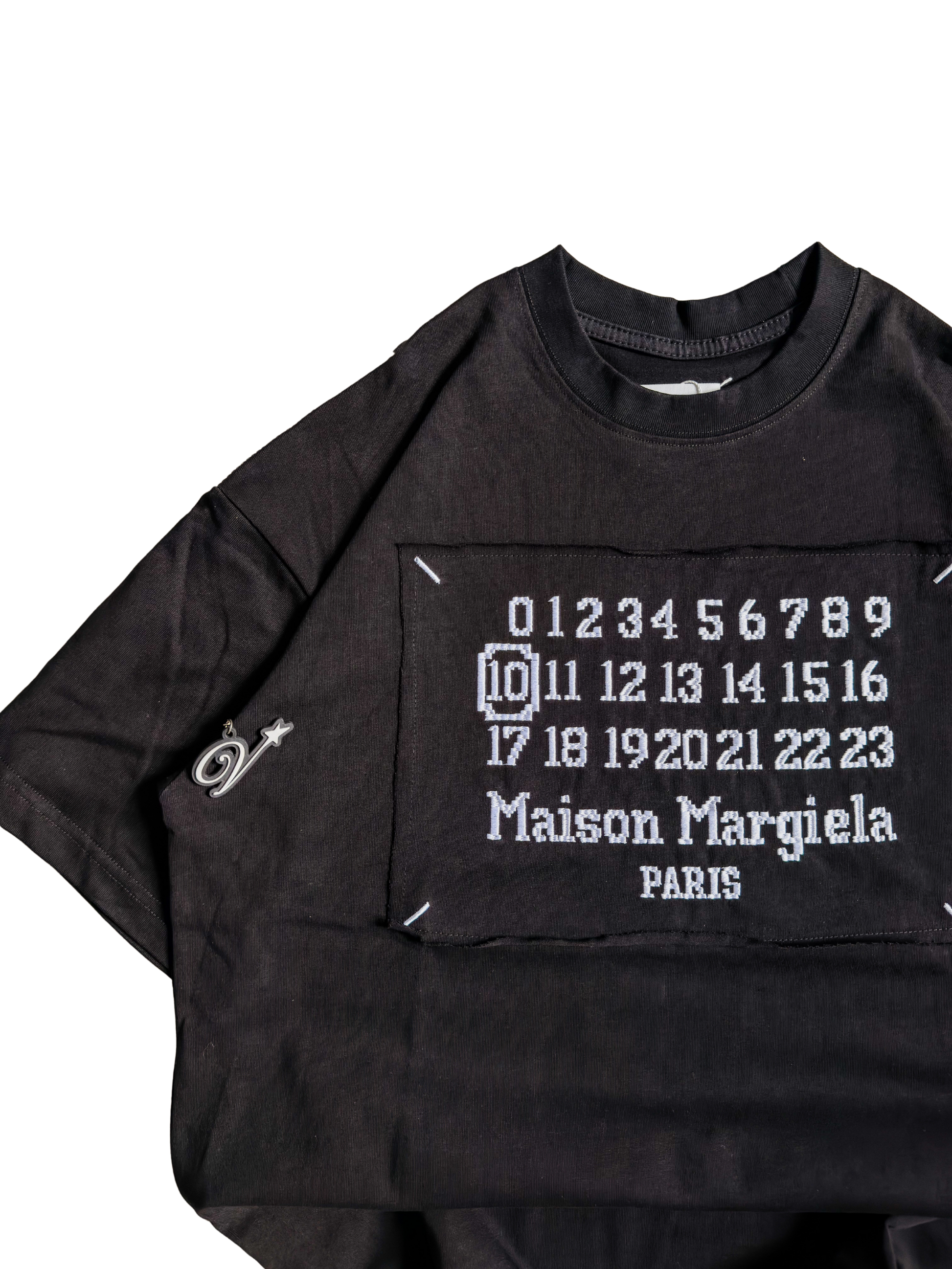 Maison Margiela Pixelated Patch Logo Tee