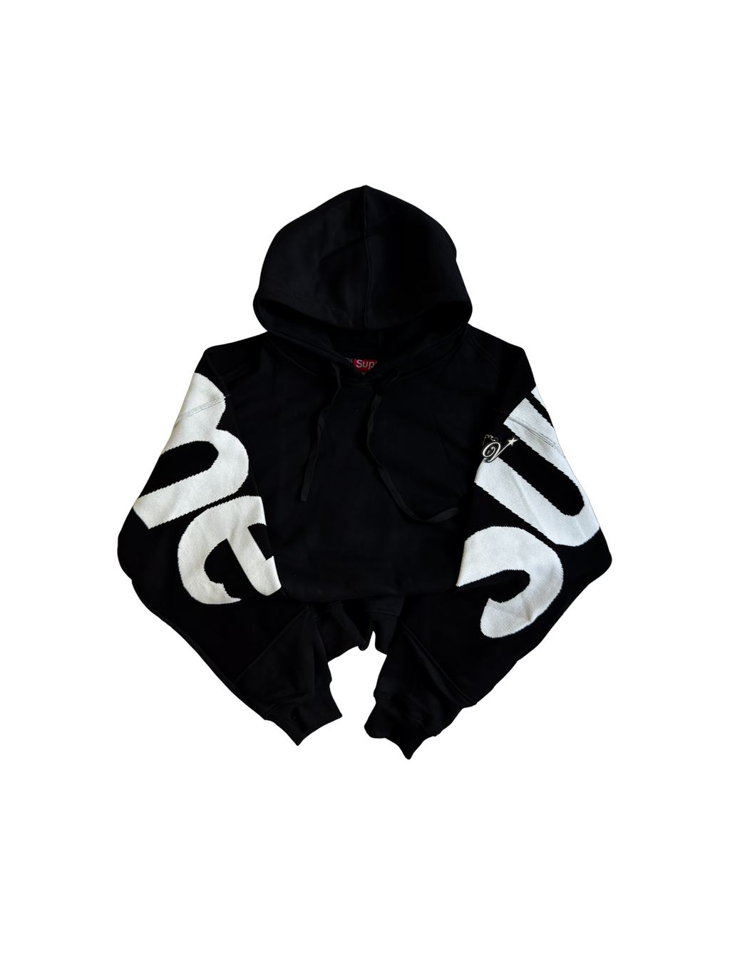 Supreme big logo jacquard hoodie