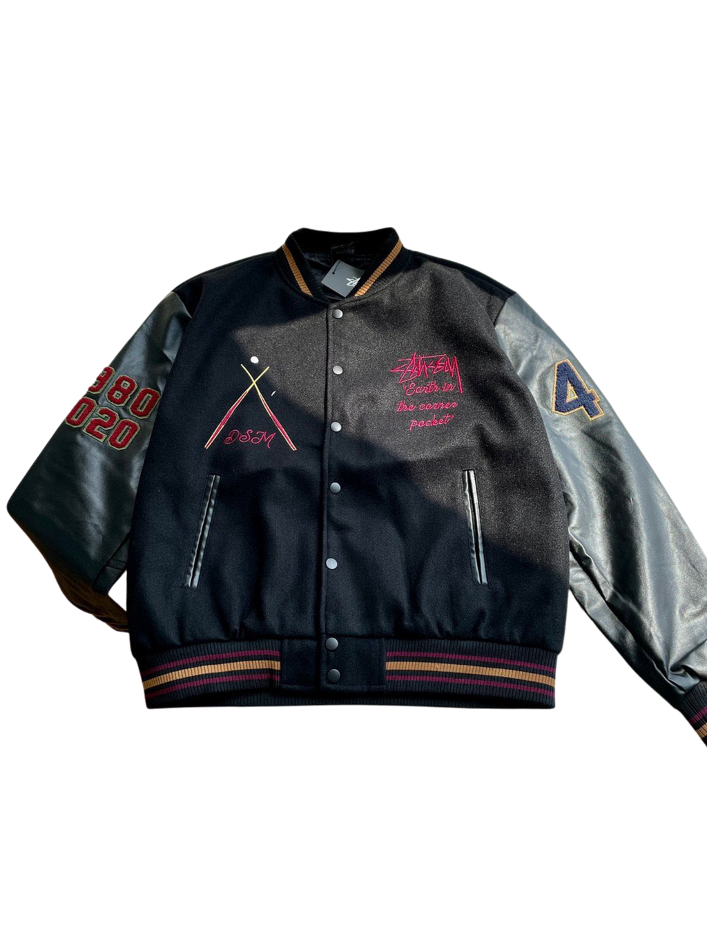 Stüssy 8 ball varsity jacket