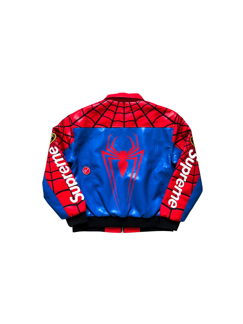 Supreme X Vanson Leathers Spider-Man Jacket