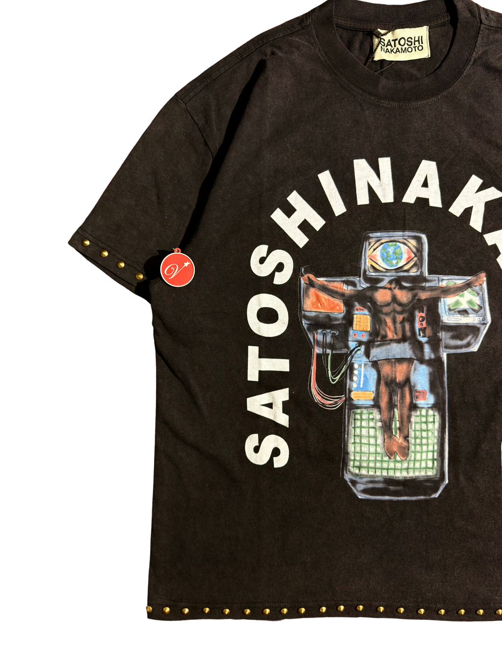Satoshi Nakamoto "Welcome to the Machine" Tee