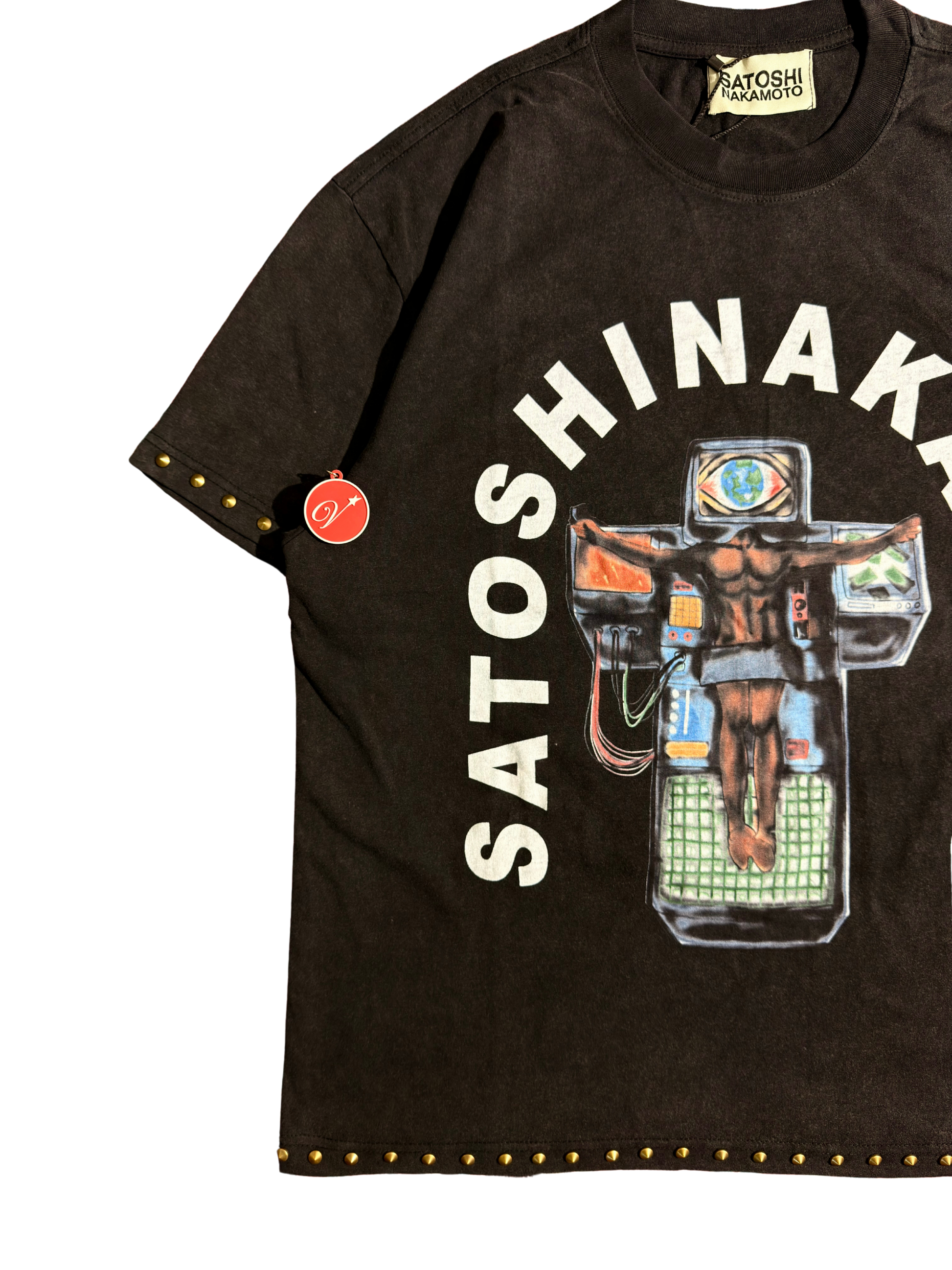 Satoshi Nakamoto "Welcome to the Machine" Tee
