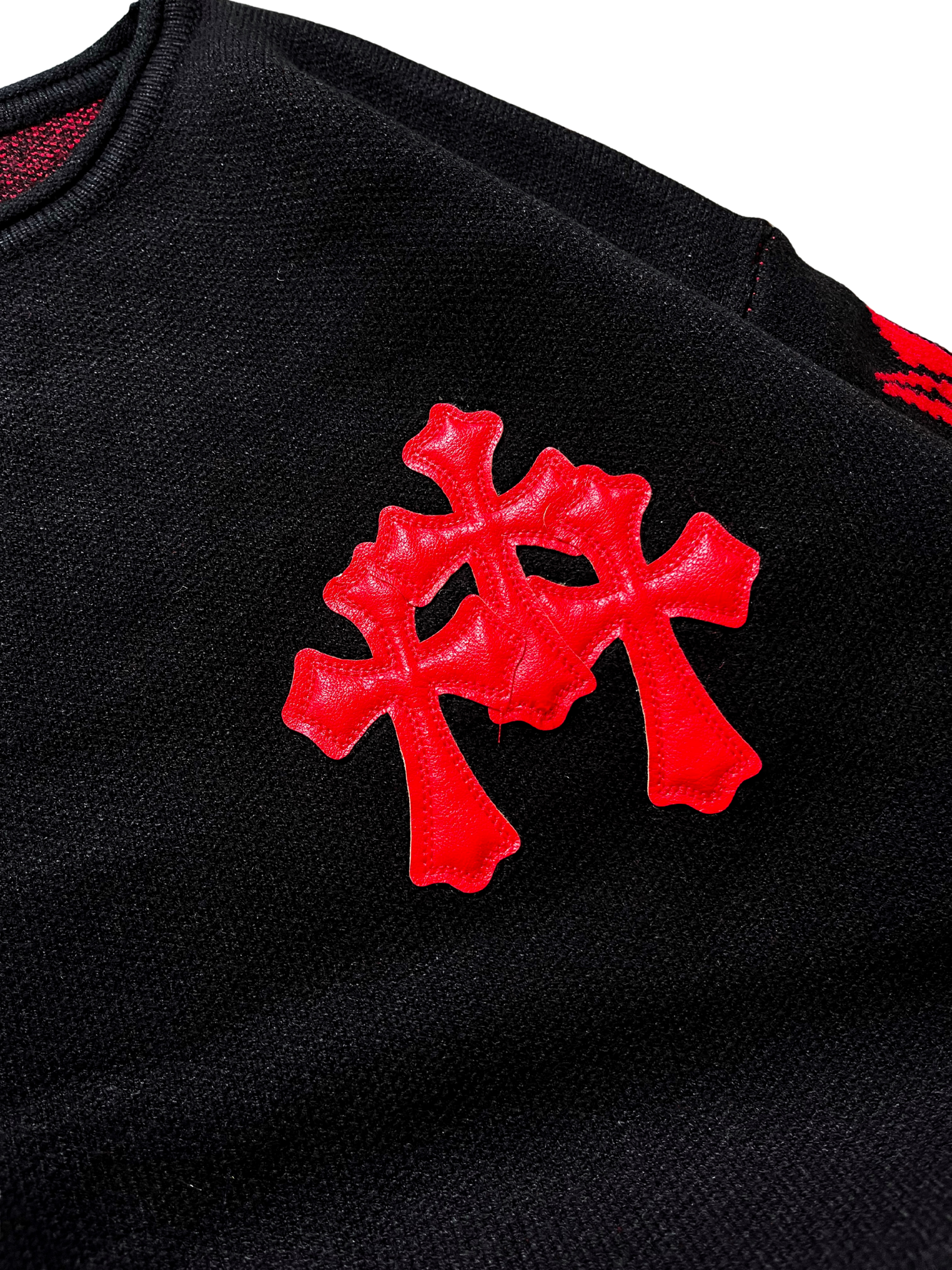 Chrome Hearts Knitted Triple Emblem Sweater