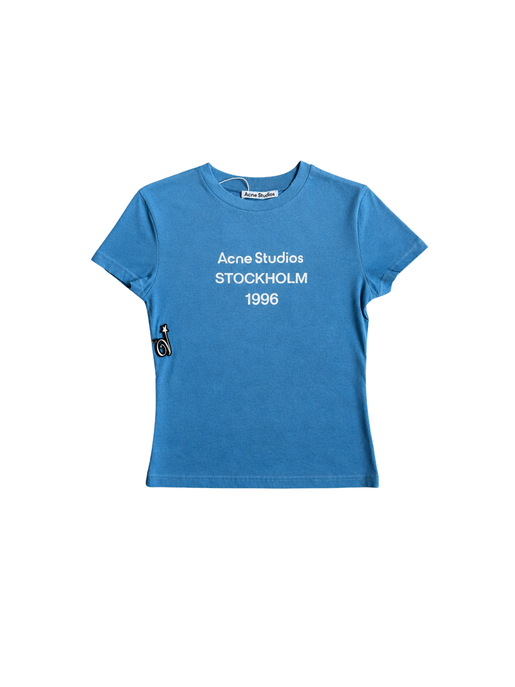 Acne studios fitted logo tee