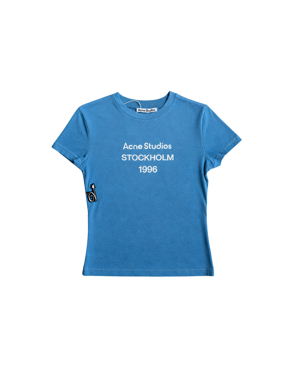 Acne studios fitted logo tee